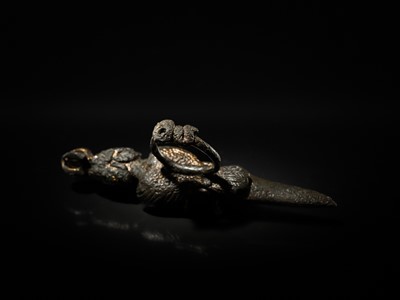 Lot 45 - A GILT-BRONZE KILA, DALI KINGDOM, 12TH CENTURY