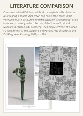 Lot 45 - A GILT-BRONZE KILA, DALI KINGDOM, 12TH CENTURY