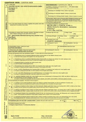 Lot 125 - AN INDO-PORTUGUESE GILT AND POLYCHROME IVORY FIGURE OF CHRIST AS THE GOOD SHEPHERD, GOA, 17TH CENTURY