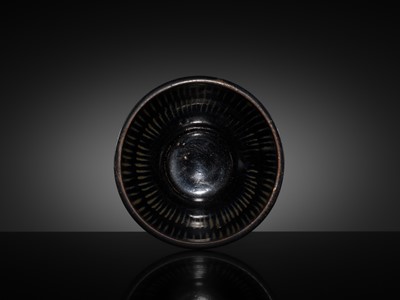 Lot 226 - A CIZHOU BLACK GLAZED AND RUSSET STREAKED BOWL, SOUTHERN SONG TO YUAN DYNASTY