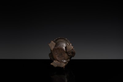 A BAMBOO FIGURE OF LIU HAI AND HIS THREE-LEGGED TOAD, 18TH CENTURY