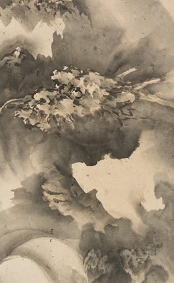 Lot 332 - KISHI RENZAN: TIGER AND DRAGON