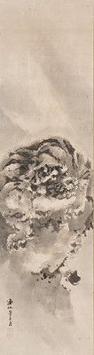 Lot 332 - KISHI RENZAN: TIGER AND DRAGON