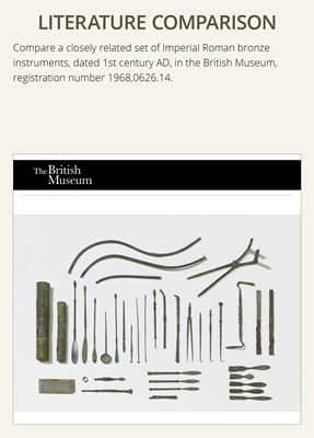 Lot 173 - A GROUP OF TWENTY-FOUR GREEK AND ROMAN BRONZE PINS, SPOONS AND TOOLS, 1ST MILLENNIUM AD AND EARLIER