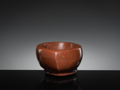 Lot 190 - A LARGE STONE BOAT-SHAPED MORTAR, 18TH-19TH CENTURY