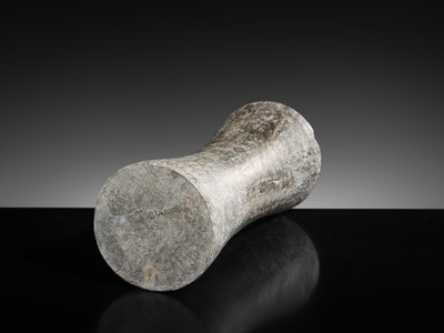 Lot 55 - A BACTRIAN STONE COLUMN IDOL, 2ND MILLENNIUM BC