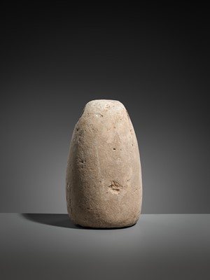 Lot 162 - A BACTRIAN LIMESTONE WEIGHT, LATE 3RD TO EARLY 2ND MILLENNIUM BC