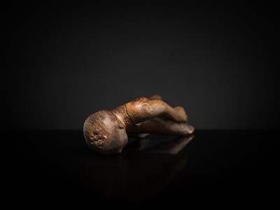 Lot 19 - A TOMB FIGURE OF A SERVANT, MIDDLE KINGDOM, 2133-1897 BC