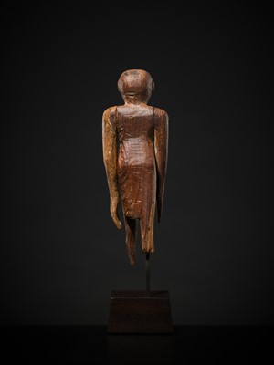 Lot 19 - A TOMB FIGURE OF A SERVANT, MIDDLE KINGDOM, 2133-1897 BC
