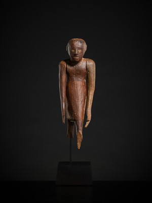 Lot 19 - A TOMB FIGURE OF A SERVANT, MIDDLE KINGDOM, 2133-1897 BC