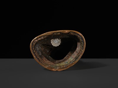 Lot 24 - A GILT-BRONZE FIGURE OF AMITAYUS, TIBET, 15TH-16TH CENTURY