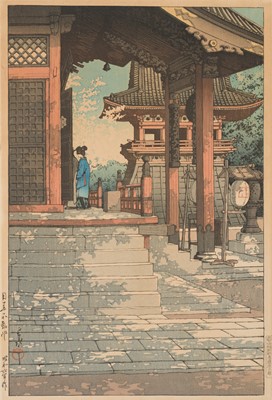 KAWASE HASUI: FUDO HALL IN MEGURO