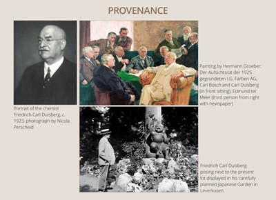 Lot 189 - A HIGHLY IMPORTANT AND MONUMENTAL (165 CM) BRONZE FIGURE OF DAIKOKU, LATE EDO TO MEIJI