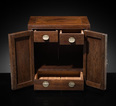 A SMALL JICHIMU SCHOLAR’S DESK CABINET, 18-19TH CENTURY