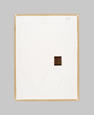 Lot 197 - AN ANCIENT AND VERY RARE SILK FRAGMENT WITH CONFRONTING LIONS AND BULLS, SOGDIANA, CIRCA 650 AD
