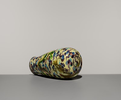 Lot 213 - A LARGE AND MASTERFUL PLIQUE-À-JOUR ‘DRAGON’ VASE
