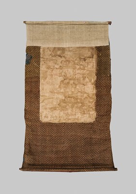 Lot 42 - A THANGKA DEPICTING SHADAKSHARI LOKESHVARA IN HIS POTALA PURE LAND, 18TH CENTURY