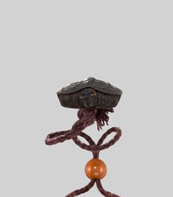 Lot 38 - A RARE TWO-CASE GOLD LACQUER ‘CHAIRE AND SHIFUKU’ INRO