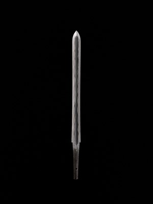 Lot 143 - AN IMPRESSIVE AND RARE KEN (DOUBLE-EDGED STRAIGHT SWORD) IN SUPERB ‘DRAGON’ KOSHIRAE