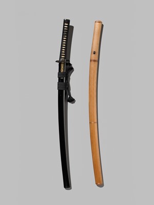 YOSHIMICHI: A MISHINA SCHOOL KATANA WITH NBTHK TOKUBETSU HOZON TOKEN CERTIFICATE