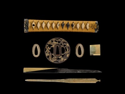 YUKIHIRO: A WAKIZASHI IN FINE MOUNTS, WITH NBTHK TOKUBETSU HOZON TOKEN CERTIFICATE FOR THE BLADE