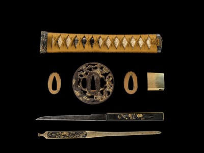 YUKIHIRO: A WAKIZASHI IN FINE MOUNTS, WITH NBTHK TOKUBETSU HOZON TOKEN CERTIFICATE FOR THE BLADE