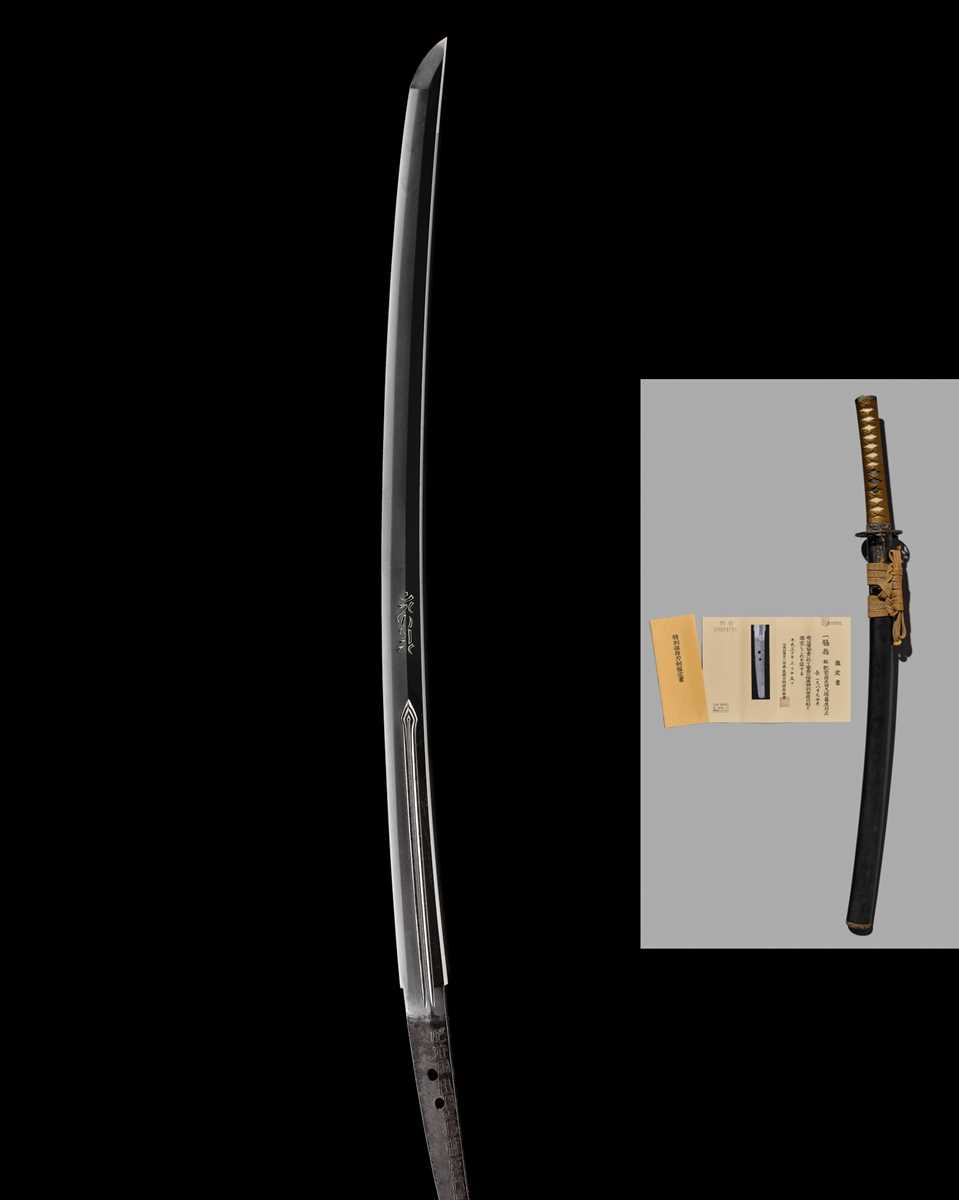 YUKIHIRO: A WAKIZASHI IN FINE MOUNTS, WITH NBTHK TOKUBETSU HOZON TOKEN CERTIFICATE FOR THE BLADE