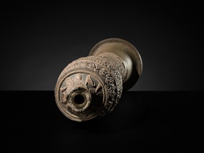 A VERY LARGE AND IMPORTANT CHANDRAKETUGARH POTTERY VESSEL, 2ND-1ST CENTURY BC