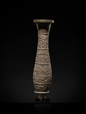 A VERY LARGE AND IMPORTANT CHANDRAKETUGARH POTTERY VESSEL, 2ND-1ST CENTURY BC