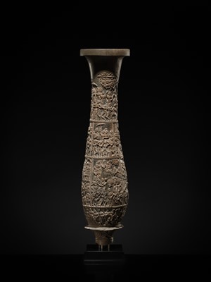 A VERY LARGE AND IMPORTANT CHANDRAKETUGARH POTTERY VESSEL, 2ND-1ST CENTURY BC