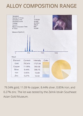 Lot 92 - A PAIR OF GOLD ‘ELEPHANT’ EARRINGS, TAXILA, INDO-GREEK RULE, HELLENISTIC PERIOD