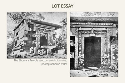 A SANDSTONE SHIVA EKAMUKHALINGA, CENTRAL INDIA, POST-GUPTA PERIOD, 7TH-8TH CENTURY