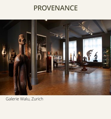 Lot 102 - A CARVED WOOD BIERI CULT RELIQUARY FIGURE, FANG CULTURE, GABON, LATE 19TH TO MID-20TH CENTURY