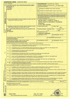 Lot 140 - HIDEMASA: A FINE OSAKA SCHOOL IVORY NETSUKE OF A SNAIL ON BAMBOO