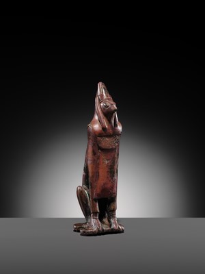 Lot 7 - AN EXCEEDINGLY RARE BRONZE OF A PANTHEISTIC DEITY, PTOLEMAIC PERIOD