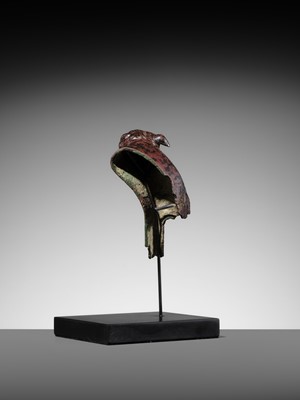 Lot 76 - A FINELY CAST ROMAN BRONZE ‘MOLOSSIAN DOG’ FULCRUM TERMINAL, MID-2ND CENTURY AD