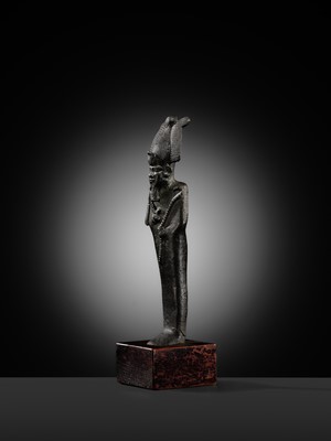 Lot 2 - A BRONZE OSIRIS, LATE PERIOD TO PTOLEMAIC ERA