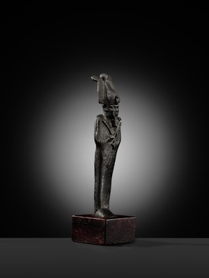 Lot 2 - A BRONZE OSIRIS, LATE PERIOD TO PTOLEMAIC ERA
