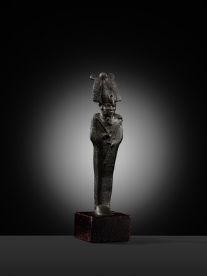 Lot 2 - A BRONZE OSIRIS, LATE PERIOD TO PTOLEMAIC ERA