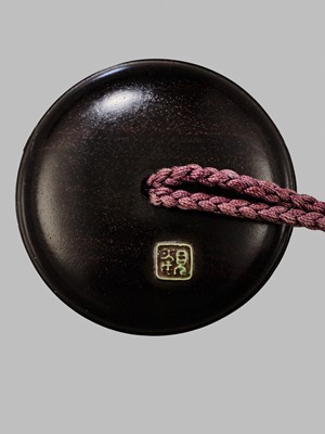 Lot 11 - OGAWA HARITSU: THE ‘F. M. JONAS’ COMPLETE SET OF TWELVE INRO WITH MATCHING OJIME AND NETSUKE REPRESENTING THE TWELVE MONTHS