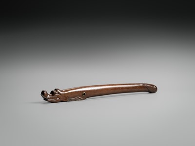 Lot 50 - A WOOD BOKUTO (DOCTOR’S SWORD) OF A SHACHIHOKO (DRAGONFISH)