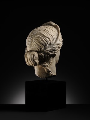 Lot 66 - AN IMPORTANT ROMAN MARBLE HEAD OF JUNO, CIRCA 2ND CENTURY AD