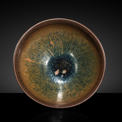 Lot 219 - A JIAN ‘HARE’S FUR’ TEA BOWL, SOUTHERN SONG DYNASTY