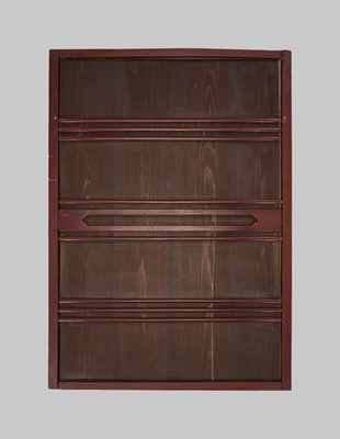 Lot 265 - A PAIR OF LARGE RINPA SCHOOL ‘POPPIES’ FUSUMA (SLIDING DOOR) PANELS, EX-COLLECTION WILLIAM GLADSTONE, FORMER BRITISH PRIME MINISTER