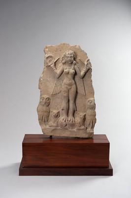 Lot 1343 - A ‘QUEEN OF THE NIGHT’ MUSEUM COPY STONE CAST
