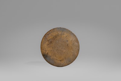 A BRONZE ‘GINGER CRESTS AND CRANES’ MIRROR