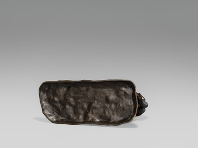 Lot 3 - HOZAN: A PORTRAIT BRONZE OKIMONO OF A HORSE