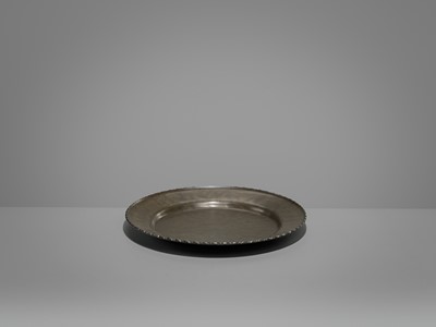 Lot 23 - A FINE SAHARI BRONZE DISH