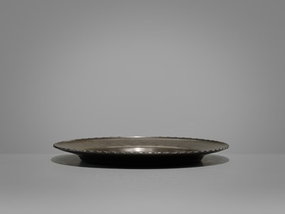 Lot 23 - A FINE SAHARI BRONZE DISH