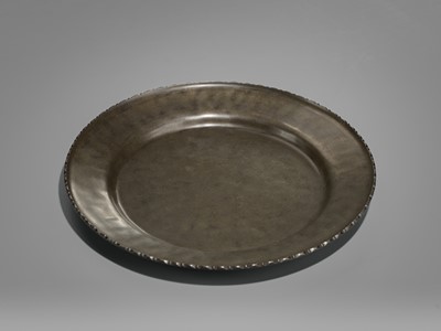 Lot 23 - A FINE SAHARI BRONZE DISH